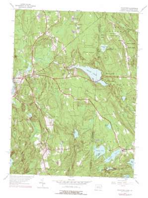 Voluntown USGS topographic map 41071e7