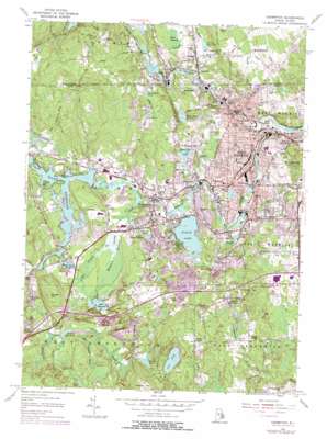 Crompton USGS topographic map 41071f5