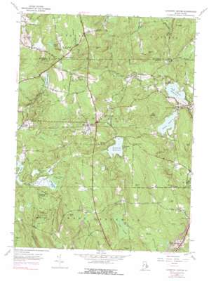 Coventry Center USGS topographic map 41071f6