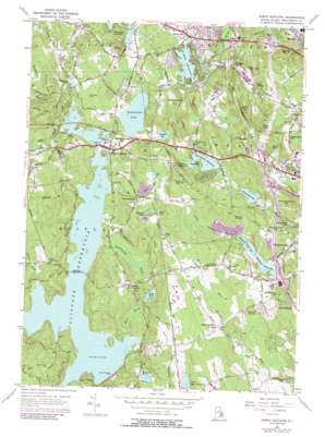 North Scituate topo map