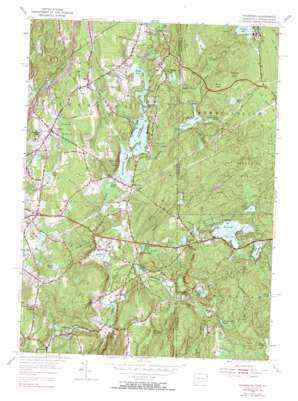 East Killingly USGS topographic map 41071h7