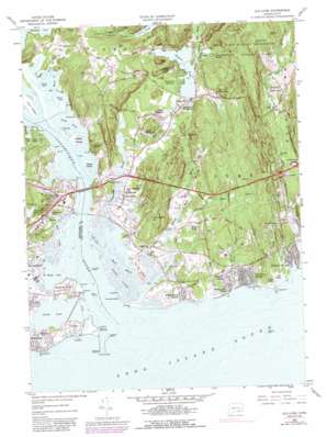 Old Lyme topo map