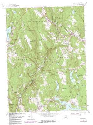 Moodus USGS topographic map 41072e4