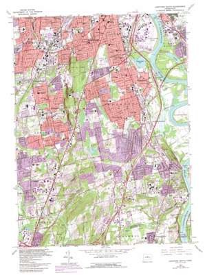 Hartford South USGS topographic map 41072f6