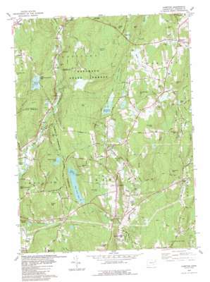 Hampton USGS topographic map 41072g1