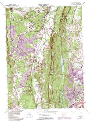 Avon USGS topographic map 41072g7