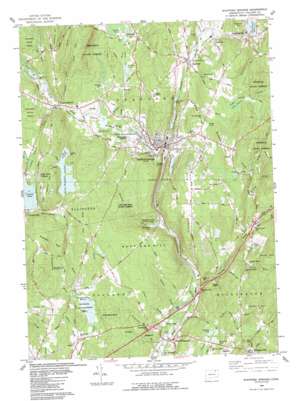 Stafford Springs topo map