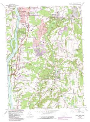 Broad Brook USGS topographic map 41072h5