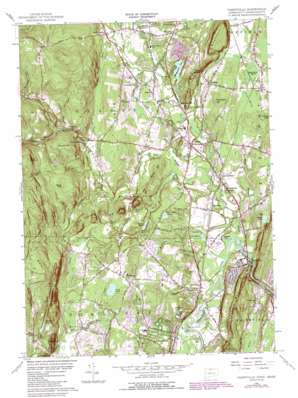Tariffville USGS topographic map 41072h7