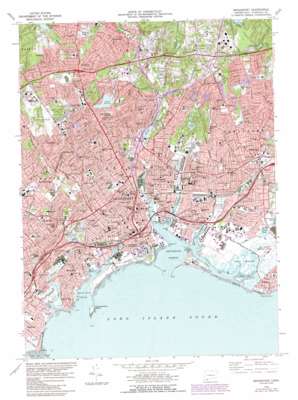 Bridgeport USGS topographic map 41073b2