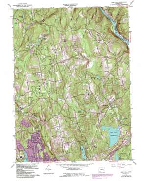 Long Hill topo map