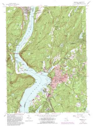 Peekskill USGS topographic map 41073c8