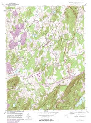 Hopewell Junction topo map