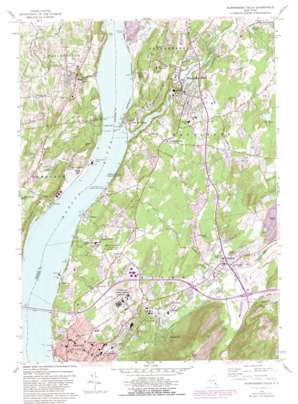 Wappingers Falls topo map