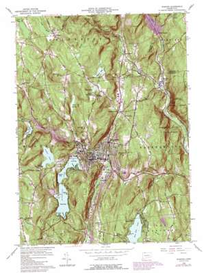 Winsted topo map