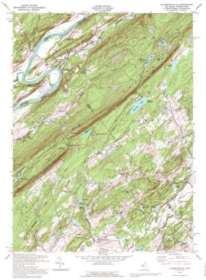Flatbrookville USGS topographic map 41074a8