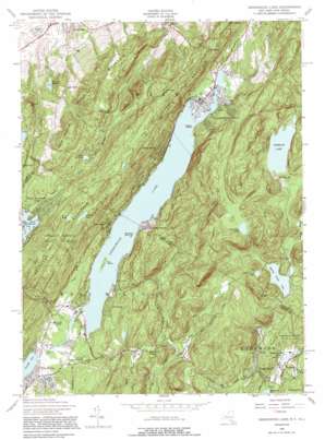 Greenwood Lake topo map