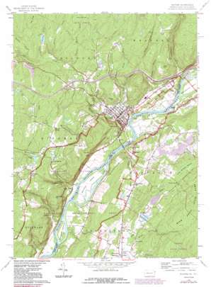 Milford USGS topographic map 41074c7