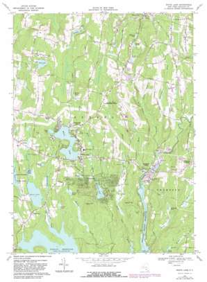White Lake USGS topographic map 41074f7