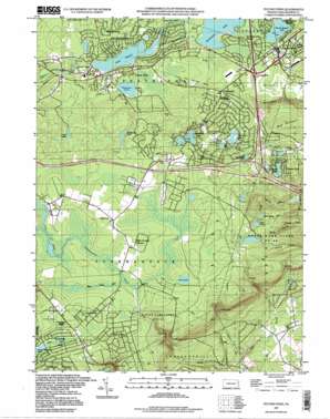 Pocono Pines USGS topographic map 41075a4