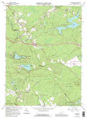 Blakeslee USGS topographic map 41075a5