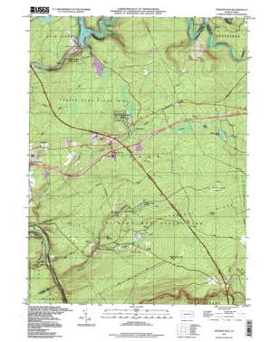 Hickory Run topo map