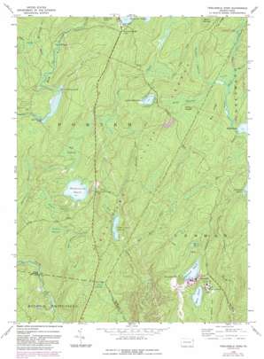 Twelvemile Pond USGS topographic map 41075b1