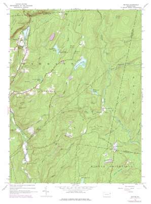 Buck Hill Falls USGS topographic map 41075b2