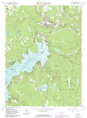Hawley USGS topographic map 41075d2