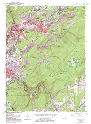 Olyphant USGS topographic map 41075d5