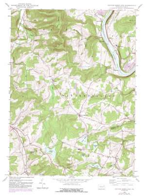 Center Moreland USGS topographic map 41075d8