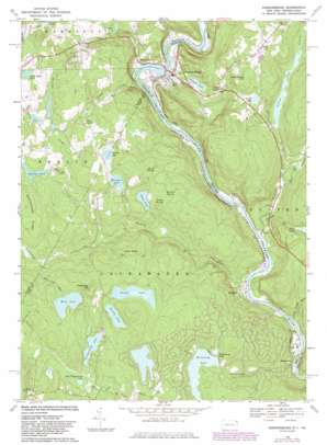 Honesdale USGS topographic map 41075e1