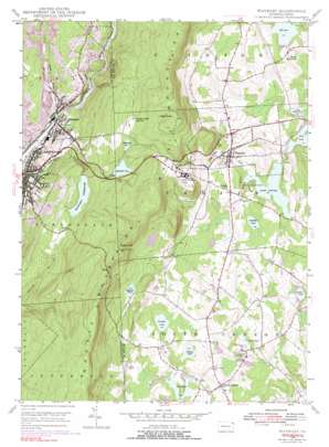 Waymart USGS topographic map 41075e4