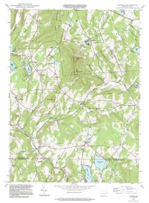 Clifford USGS topographic map 41075f5