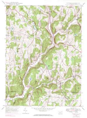 Lenoxville USGS topographic map 41075f6