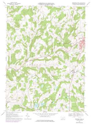 Montrose West USGS topographic map 41075g8