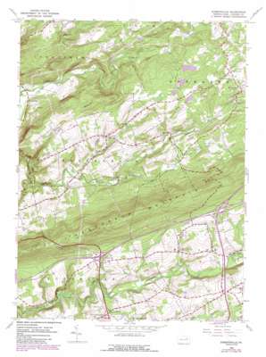 Sybertsville USGS topographic map 41076a1