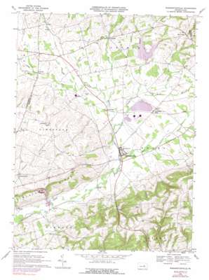Washingtonville USGS topographic map 41076a6
