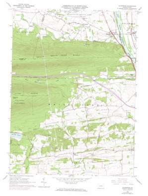 Allenwood USGS topographic map 41076a8