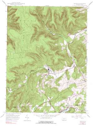 Noxen USGS topographic map 41076d1