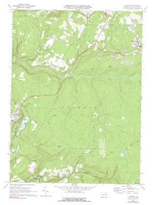 Laporte USGS topographic map 41076d4