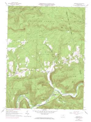 Barbours USGS topographic map 41076d7