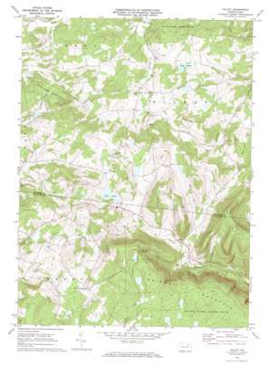 Colley USGS topographic map 41076e3
