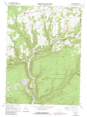 Ralston USGS topographic map 41076e8