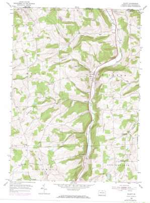 Gillett USGS topographic map 41076h7