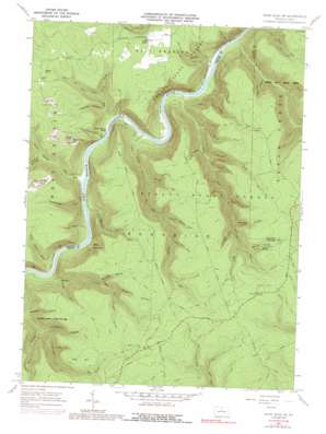 Snow Shoe NW USGS topographic map 41077b8