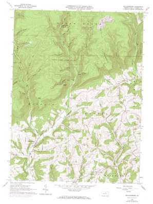 Salladasburg USGS topographic map 41077c2