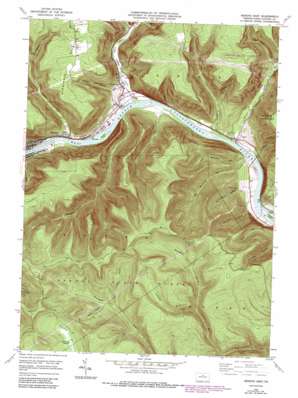 Renovo East USGS topographic map 41077c6