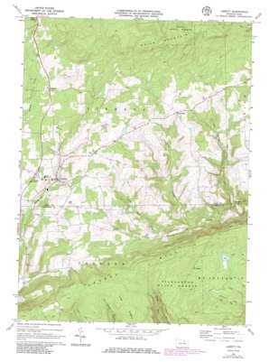 Wellsboro USGS topographic map 41077e1