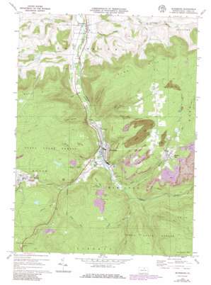 Blossburg USGS topographic map 41077f1